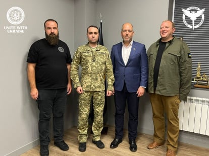 Paul Grod meets with General Kyrylo Budanov: New collaborations between UWC and HUR lie ahead