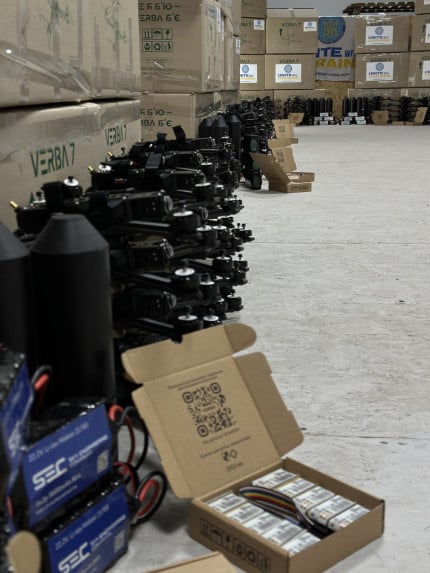 UWC PROVIDES ANOTHER 100 FPV DRONES TO A SPECIALIZED BATTALION OF CRIMEAN TATAR FIGHTERS