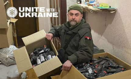 Another delivery of vital tactical medical supplies for Ukrainian defenders